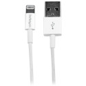 StarTech.com Cavo Connettore Lightning 8-pin Apple a USB di tipo Slim per iPhone / iPod / iPad da 1m - Bianco