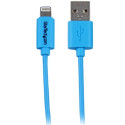 StarTech.com Cavo USB Apple a connettore Lightning da 8 pin per ricarica iPhone 5 / Ipad air / Ipod da 1m - blu