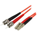 StarTech.com Cavo patch duplex in fibra multimodale 50/125 2 m LC - ST