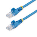 StarTech.com Cavo di rete ethernet antigroviglio RJ45 UTP Categoria 5e Cat 5e - Cavo patch da 30cm - Blu