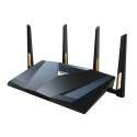 ASUS RT-BE88U router wireless 10 Gigabit Ethernet Dual-band (2.4 GHz/5 GHz) Nero, Grigio