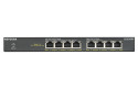 NETGEAR GS308PP Non gestito Gigabit Ethernet (10/100/1000) Supporto Power over Ethernet (PoE) Nero