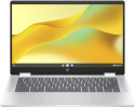 HP Chromebook x360 14b-cd0001nl Intel® N N100 35,6 cm (14") Touch screen HD 4 GB LPDDR5-SDRAM 128 GB eMMC Wi-Fi 6 (802.11ax) ChromeOS Argento