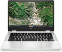 HP Chromebook x360 14a-ca0018nl Intel® Celeron® N4120 35,6 cm (14") Touch screen Full HD 4 GB LPDDR4-SDRAM 64 GB eMMC Wi-Fi 5 (802.11ac) ChromeOS Argento