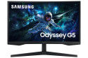 Samsung Odyssey G5 Monitor Gaming - G55C da 27'' QHD Curvo