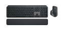 Logitech MX Keys S Combo tastiera Mouse incluso Ufficio RF senza fili + Bluetooth AZERTY Belga Grafite