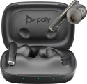 POLY Auricolari nerofumo Voyager Free 60 UC + Adattatore BT700 USB-A + Custodia di ricarica di base