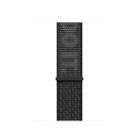 Apple MPHW3ZM/A accessorio indossabile intelligente Band Nero, Bianco Nylon