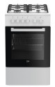 Beko FSS52020DW cucina Elettrico Gas Bianco A