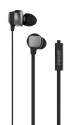 Maxell Metallix Cuffie Cablato In-ear Musica e Chiamate Grigio