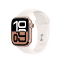 Apple Watch Series 10 GPS + Cellular 42mm Cassa in Alluminio color Oro Rosa con Light Blush Sport Band - M/L