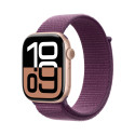 Apple Watch Series 10 GPS + Cellular 46mm Cassa in Alluminio color Oro Rosa con Oro rosa Sport Loop