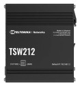 Teltonika TSW212 Gestito L2 Gigabit Ethernet (10/100/1000) Nero