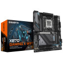 GIGABYTE Scheda Madre X870 GAMING X WIFI7 - Supporta CPU AMD Ryzen 9000, VRM a 16+2+2 fasi, fino a 8000MHz DDR5 (OC), 1xPCIe 5.0 + 3xM.2, Wi-Fi 7, LAN 2.5GbE, USB 3.2 Gen 2x2