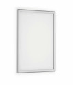 Durable 500823 placchetta da muro 450 x 625 mm Rettangolo Argento Alluminio