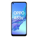 OPPO A53s Smartphone, 186g, Display 6.5" HD+ LCD, 3 Fotocamere 13MP, RAM 4GB + ROM 128GB Espandibile, Batteria 5000mAh, Ricarica Rapida, Dual Sim, [Versione Italiana], Electric Black