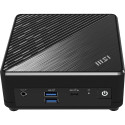 MSI Cubi N ADL-007DE Intel® N N100 4 GB DDR4-SDRAM 128 GB SSD Windows 11 Pro Mini PC Nero