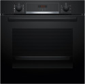 Bosch Serie 4 HQA534BB3 Forno con vapore da incasso 60 x 60 cm Nero Classe A+