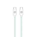 Celly USBCUSBCCOTTLB cavo USB 1,5 m USB C Blu, Bianco