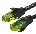 WP WPC-PAT-6AU030BL cavo di rete Nero, Verde 3 m Cat6a U/UTP (UTP)