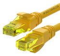 WP WPC-PAT-6AU002Y cavo di rete Giallo 0,2 m Cat6a U/UTP (UTP)