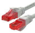 WP WPC-PAT-6U002 cavo di rete Grigio, Rosso 0,2 m Cat6 U/UTP (UTP)