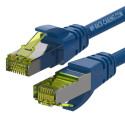 WP WPC-PAT-6ASF010B cavo di rete Blu 1 m Cat6a S/FTP (S-STP)