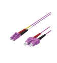 WP WPC-FP4-5LCSC-020 cavo InfiniBand e in fibra ottica 2 m LC SC I-VH Colore acqua, Viola