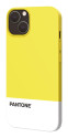 Pantone PT-PC1007Y custodia per cellulare 15,5 cm (6.1") Cover Bianco, Giallo