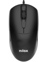 Nilox MOUSB1011 mouse Ufficio USB tipo A Ottico 1200 DPI