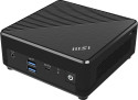 MSI Cubi N ADL-002BEU PC con dimensioni 0,69 l Nero N100