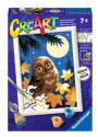 Ravensburger CreArt Serie E: Civetta al chiaro di luna