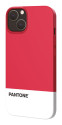 Pantone PT-PC1007R1 custodia per cellulare 15,5 cm (6.1") Cover Rosso, Bianco