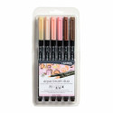 Lyra Aqua Brush Duo marcatore Colori assortiti 6 pz