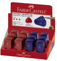 Faber-Castell 182711 temperino Blu, Rosso