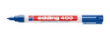 Edding 400 marcatore permanente Blu 10 pz