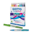 Giotto Turbo Soft Brush Multicolore 10 pz