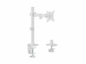 Equip 650166 supporto da tavolo per Tv a schermo piatto 81,3 cm (32") Scrivania Bianco