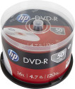 HP DME00025 DVD vergine 4,7 GB DVD+R 50 pz