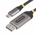 StarTech.com Cavo USB-C a DisplayPort da 3m, 8K 60Hz, 4K 144Hz, HDR, Cavo adattatore USB Tipo-C a DP 1.4, Convertitore video compatibile USB4/Thunderbolt 3/4