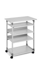 Durable SYSTEM 75 VH Grigio Trolley multimediale