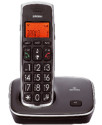 Brondi Bravo Gold Telefono DECT Identificatore di chiamata Nero