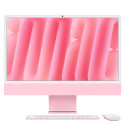 iMac rosa - Vetro con nanotexture - RAM 16GB di memoria unificata - HD SSD 1TB - Magic Trackpad - Magic Keyboard con Touch ID - Italiano