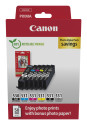 Canon PGI-530/CLI-531 PVP cartuccia d'inchiostro 6 pz Originale Nero, Ciano, Grigio, Magenta, Nero per foto, Giallo