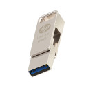 PNY HPFD206C-64 unità flash USB 64 GB USB Type-A / USB Type-C 3.2 Gen 2 (3.1 Gen 2) Argento