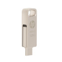 PNY HPFD206C-128 unità flash USB 128 GB USB Type-A / USB Type-C 3.2 Gen 2 (3.1 Gen 2) Argento