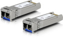 Ubiquiti UACC-OM-SM-10G-D-2 modulo del ricetrasmettitore di rete Fibra ottica 10000 Mbit/s SFP+ 1310 nm