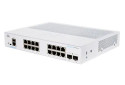 Cisco CBS250-16T-2G-EU switch di rete Gestito L2/L3 Gigabit Ethernet (10/100/1000) Argento