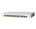 Cisco CBS350 Gestito L3 Gigabit Ethernet (10/100/1000) Supporto Power over Ethernet (PoE) 1U Nero, Grigio