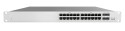 Cisco Meraki MS125-24P Gestito L2 Gigabit Ethernet (10/100/1000) Supporto Power over Ethernet (PoE) 1U Grigio